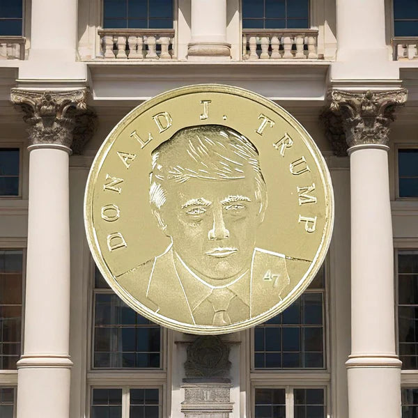 President Trump Victory Gold Coin 2025 - 47 President Edition