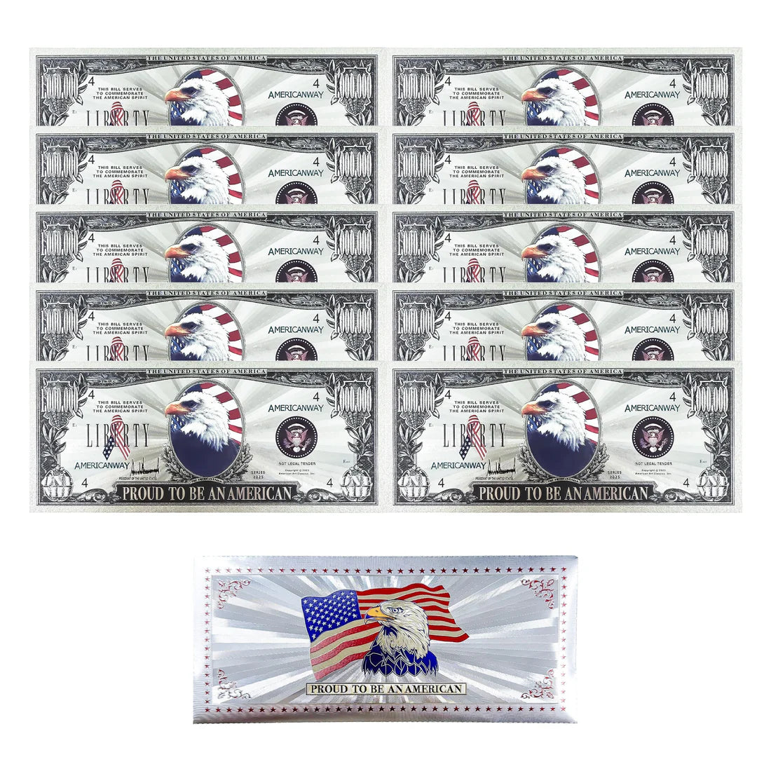 One Million Silver Eagle Bill