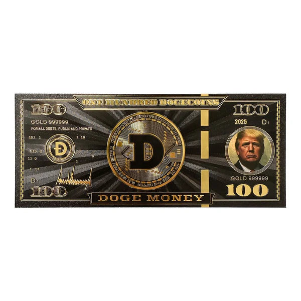 Trump D.O.G.E Bucks Bills - Certified